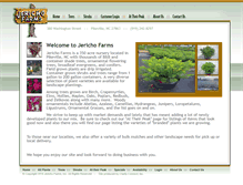 Tablet Screenshot of jerichofarms.com